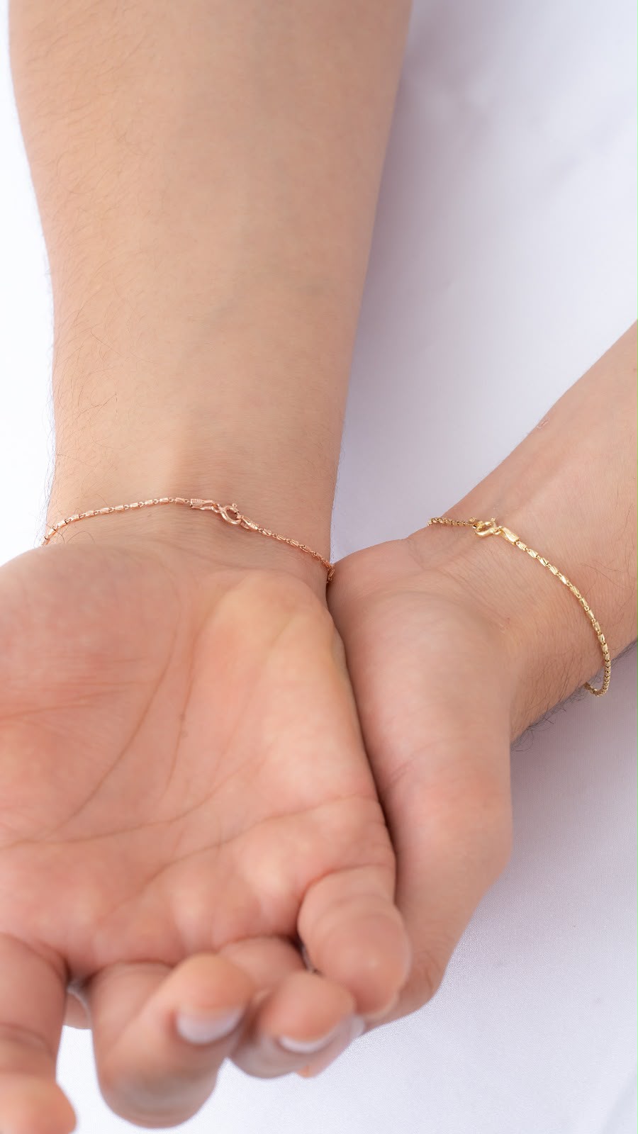 Pulsera Tube Gold IT 19.5 Cms — Plata 925 laminado en oro 18K Vermeil