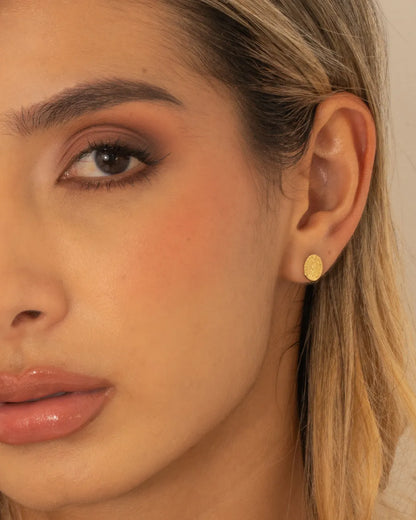Aretes Virgen de Guadalupe 9 mm