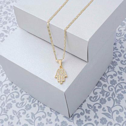 D Mano Hamsa Circonias