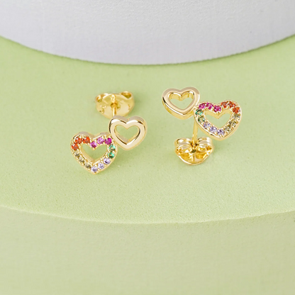 Aretes Double Free Love