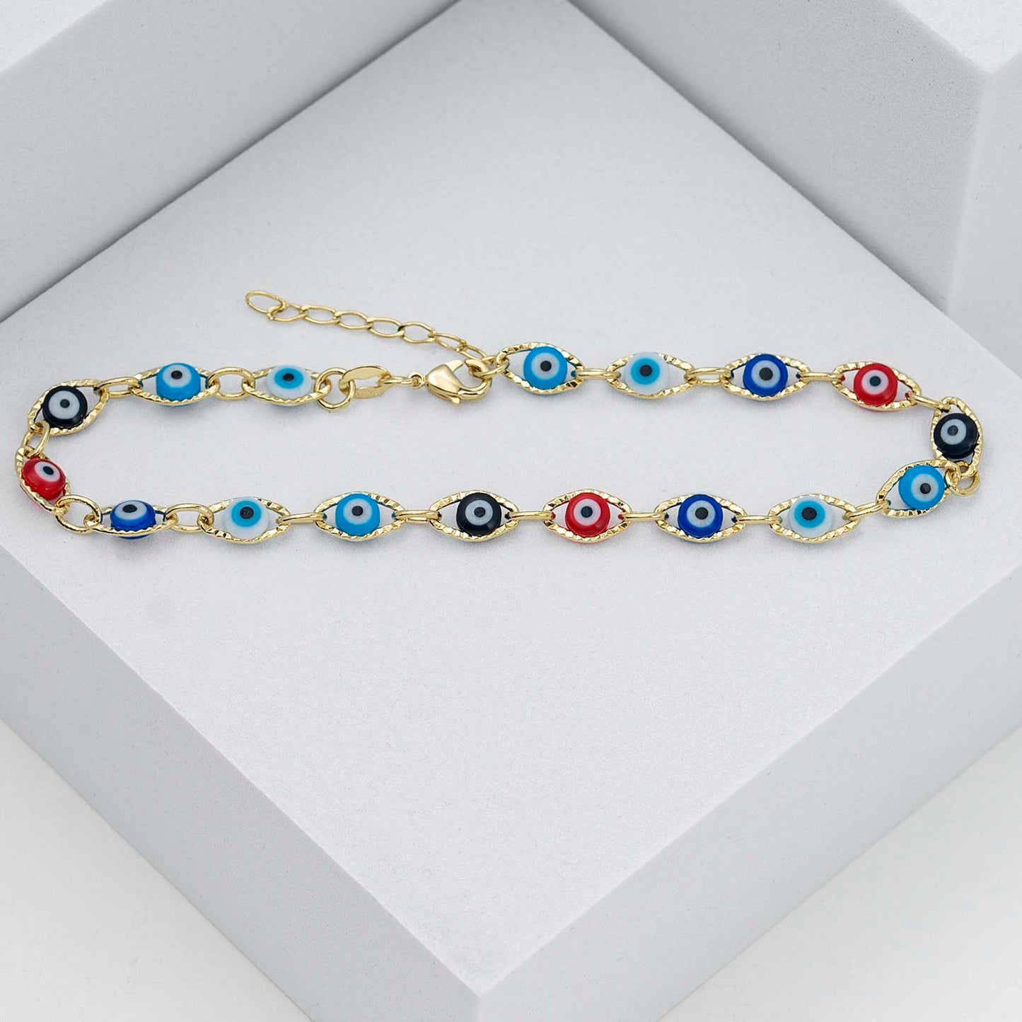 T Ojo Turco Multicolor 23 Cms + 2 Cms  Extensor