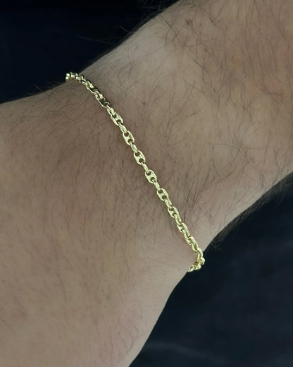 Pulsera tipo Gucci IT 2,5 mm 19 Cms