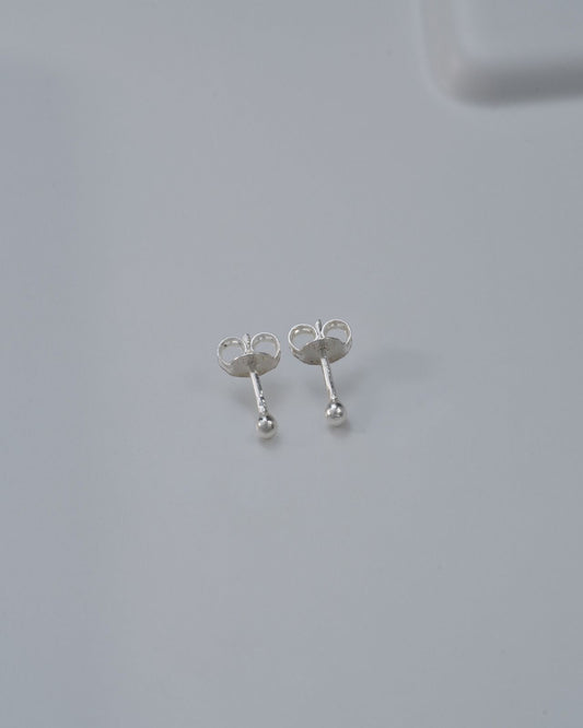 Aretes Topo Balin #2 en plata.