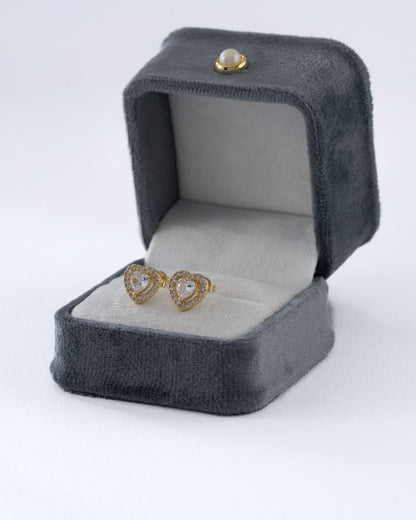 Aretes Amore Halo 9 mm