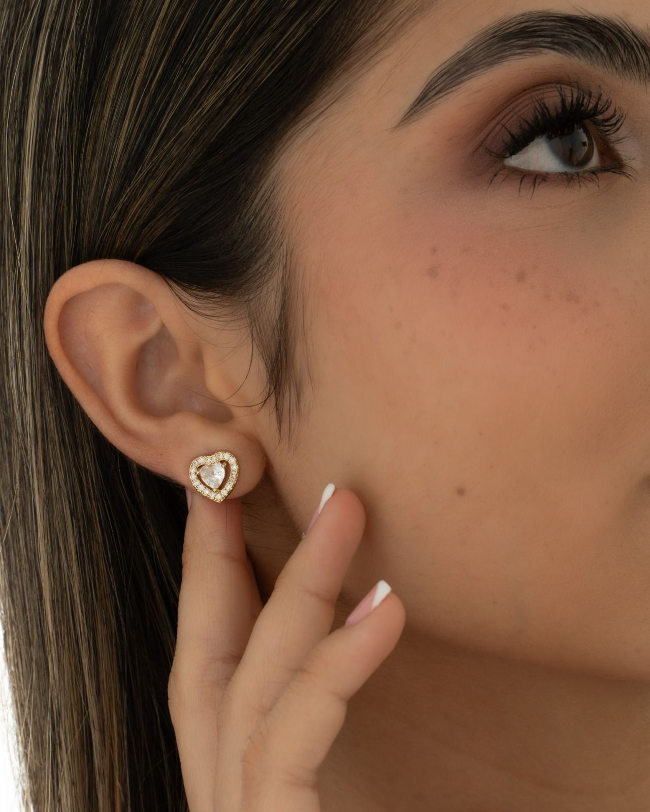 Aretes Amore Halo 9 mm