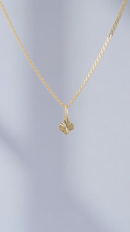 Cadena Cubana Cruzada 2,4 mm 45 Cms — Oro Laminado