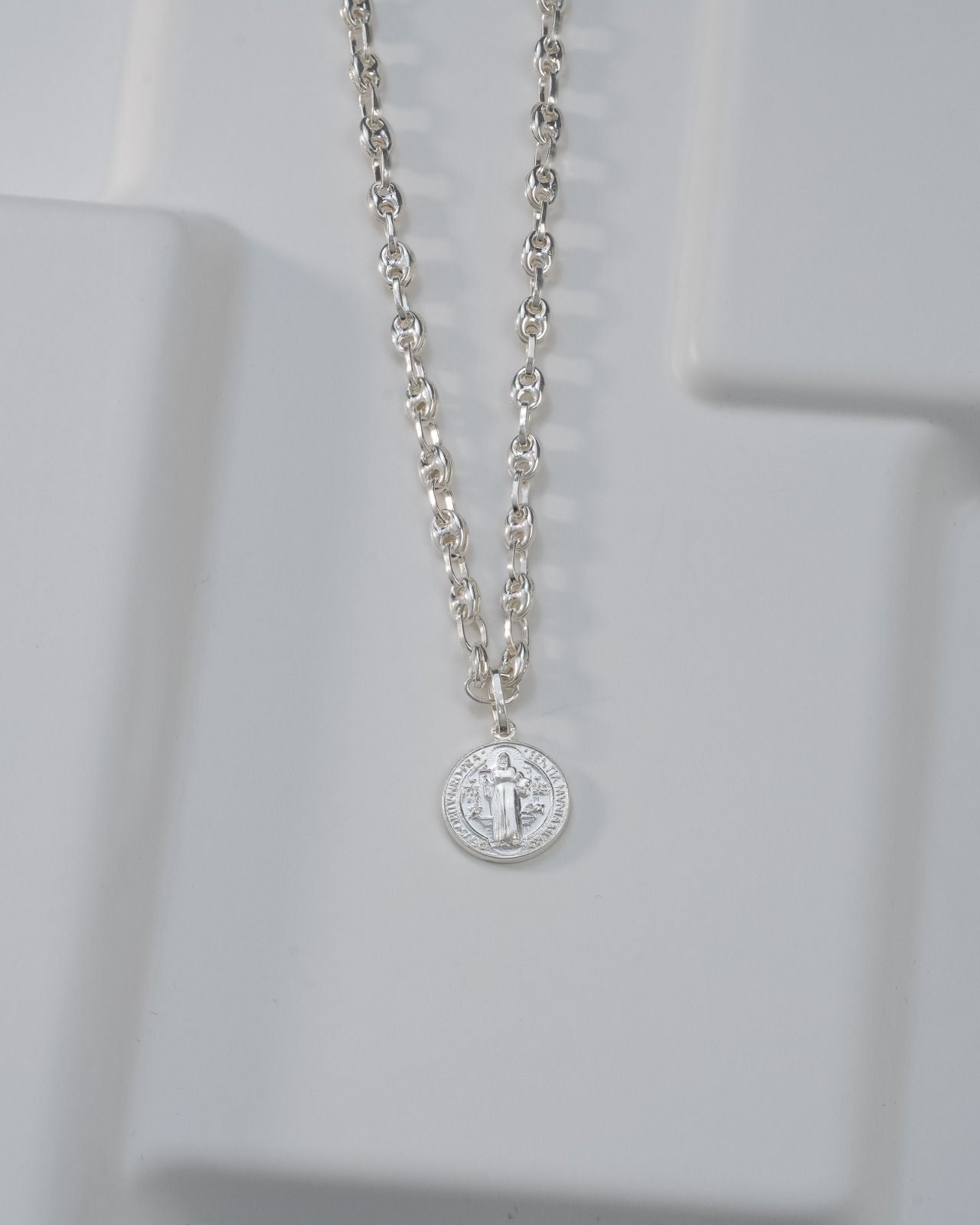 Cadena GCI en plata 0,4 mm