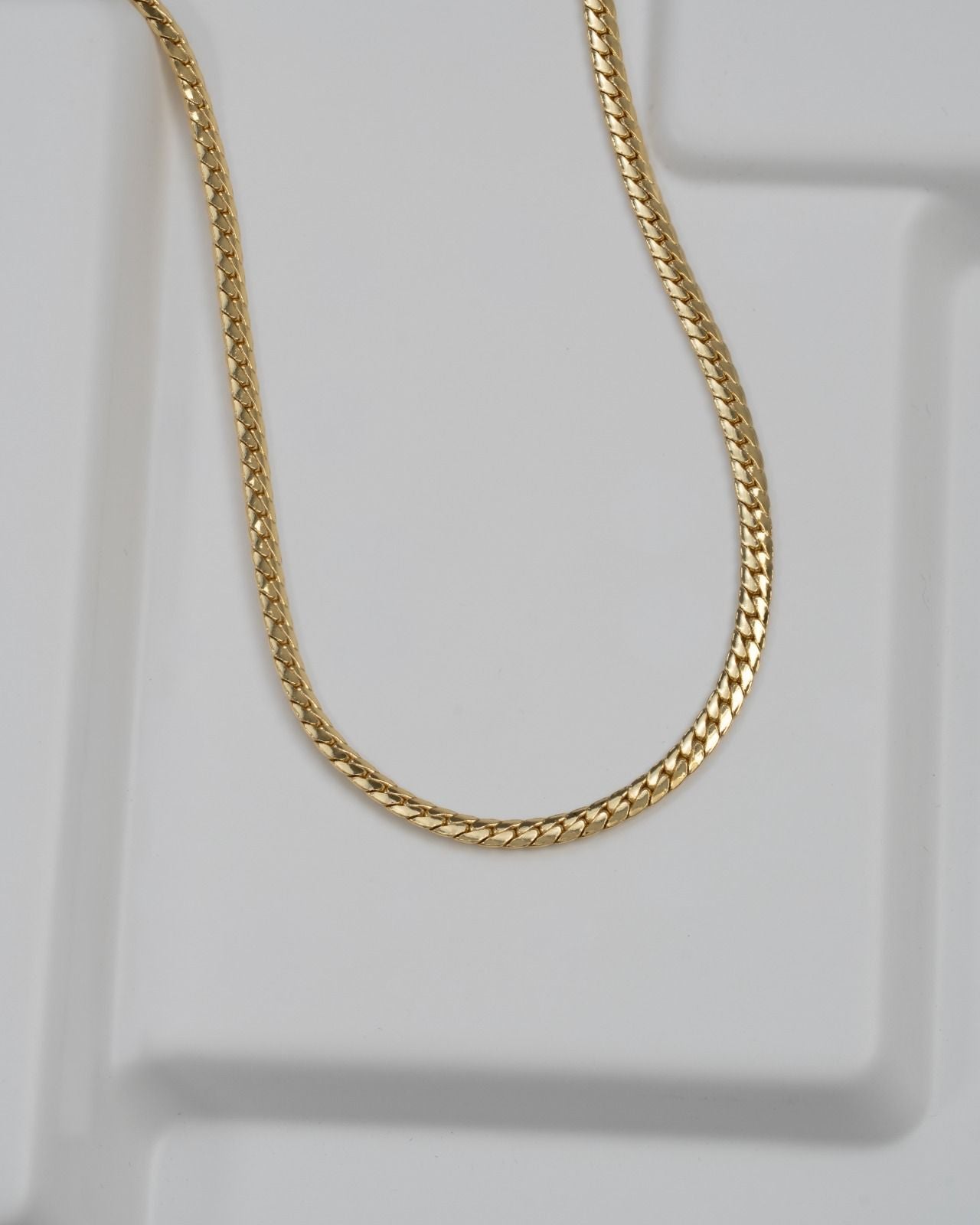 Cadena tejido Serpiente 4 mm 65 Cms