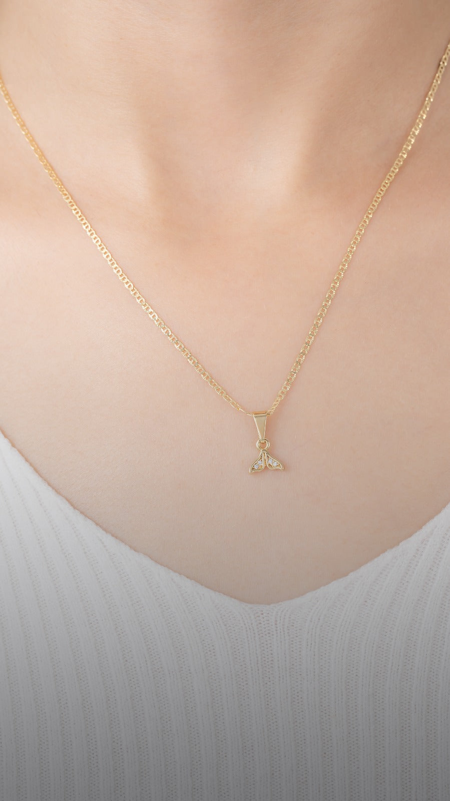 Cadena escalerita con destellos IT