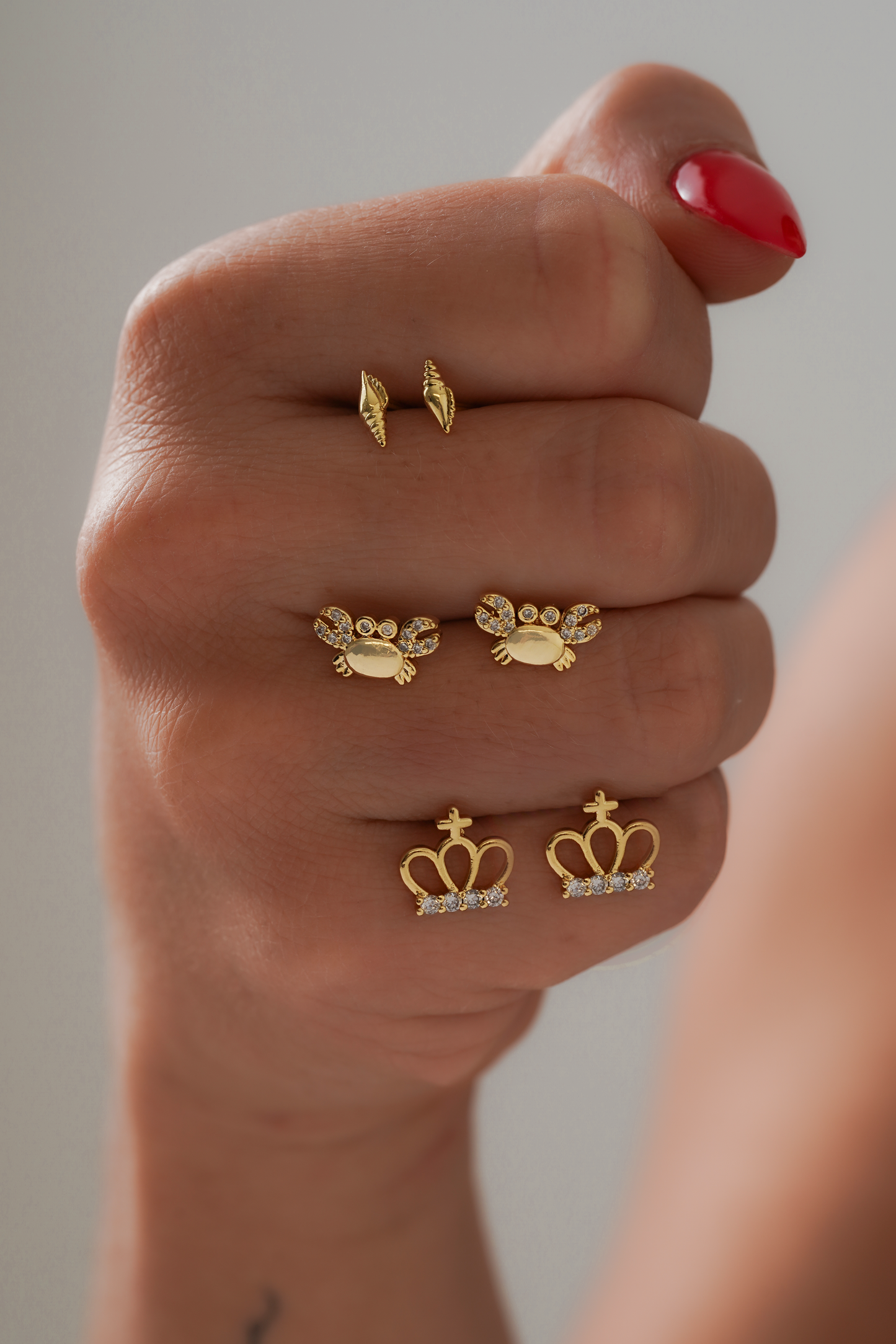 Aretes Crab Circonias