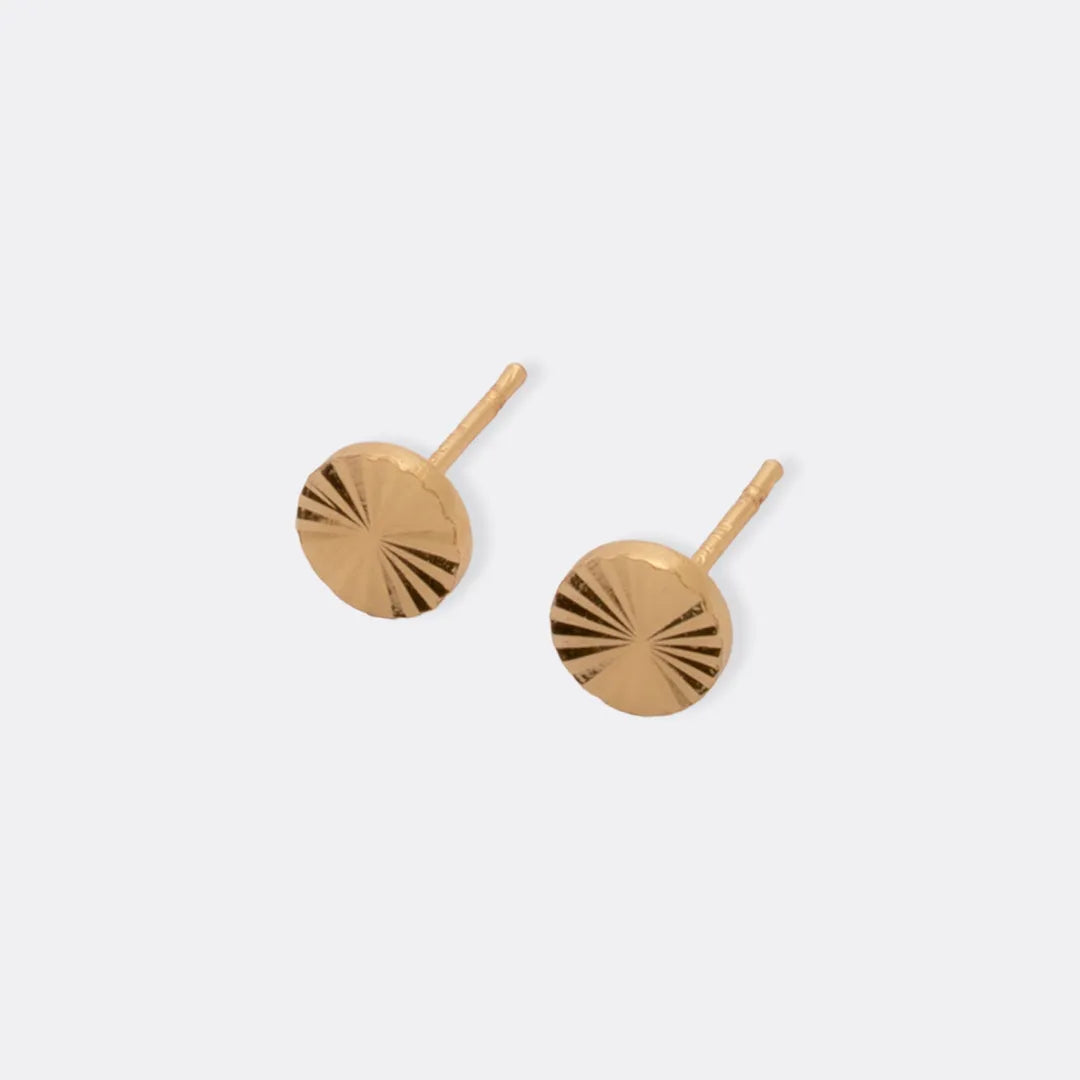 Aretes Sol Redondo 4 mm