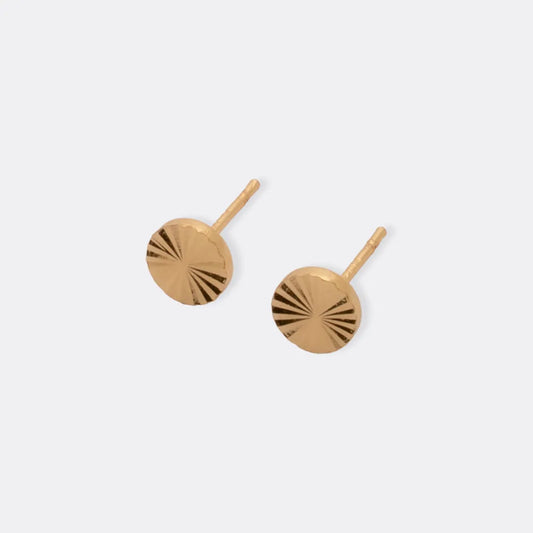 Aretes Sol Redondo 4 mm