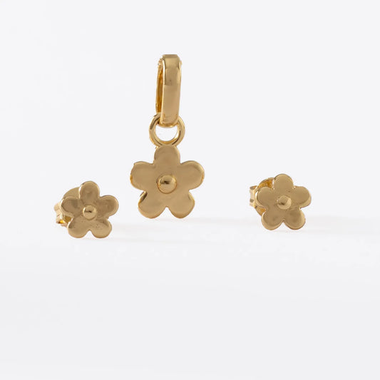 Conjunto Golden Flower