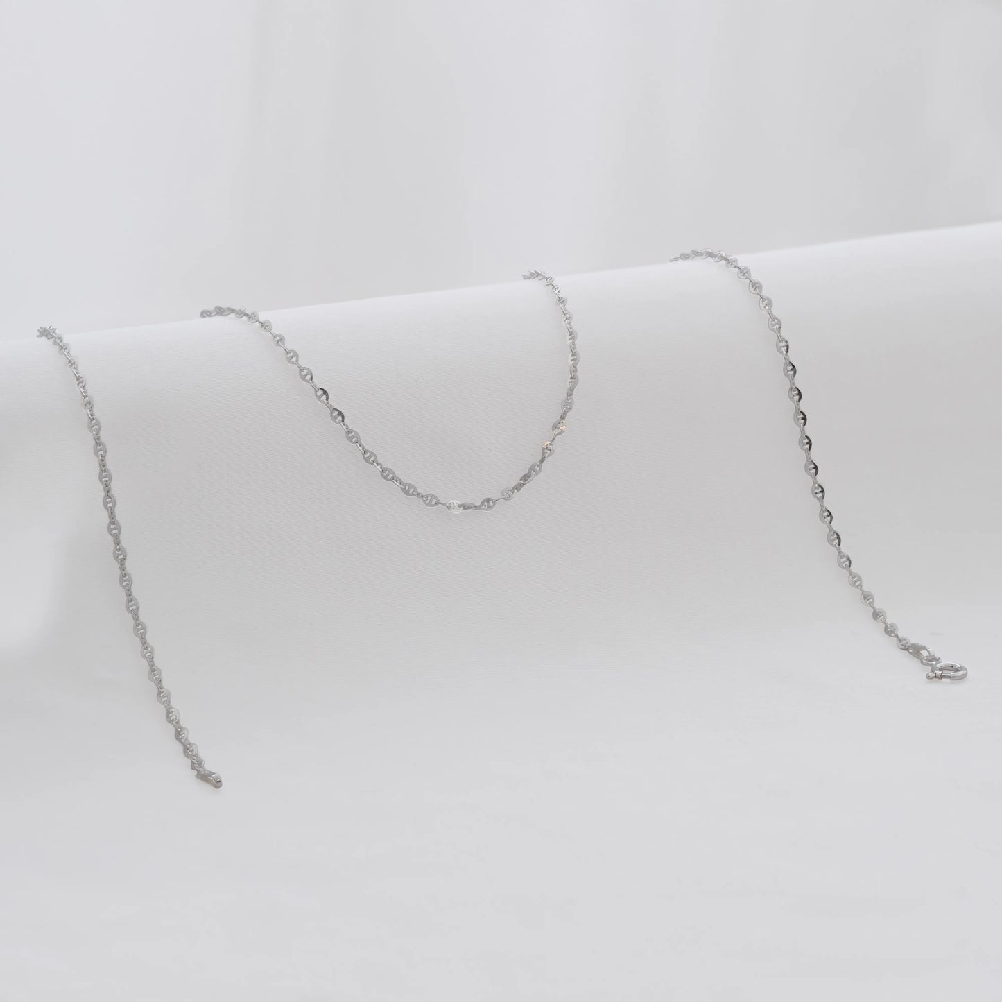 C Escalera Ovalada Plana 2 mm 45 Cms
