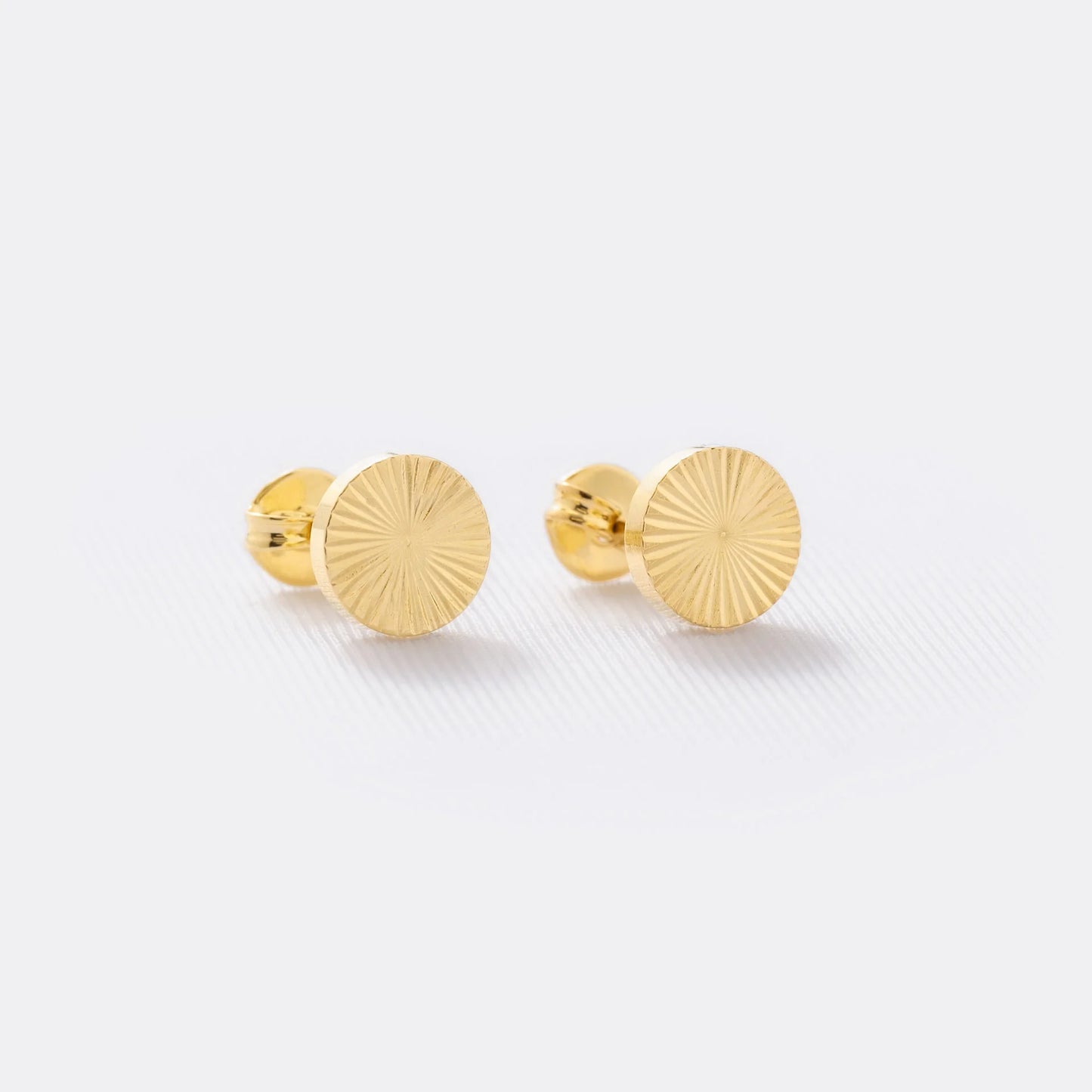 Aretes Sol redondo 8mm