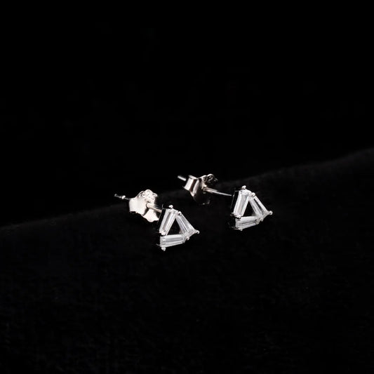 Arete Triangle Crystal 4 mm - Plata