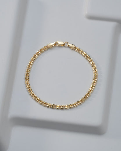 Pulsera ICE GOLD 2L IT 19.5 Cms