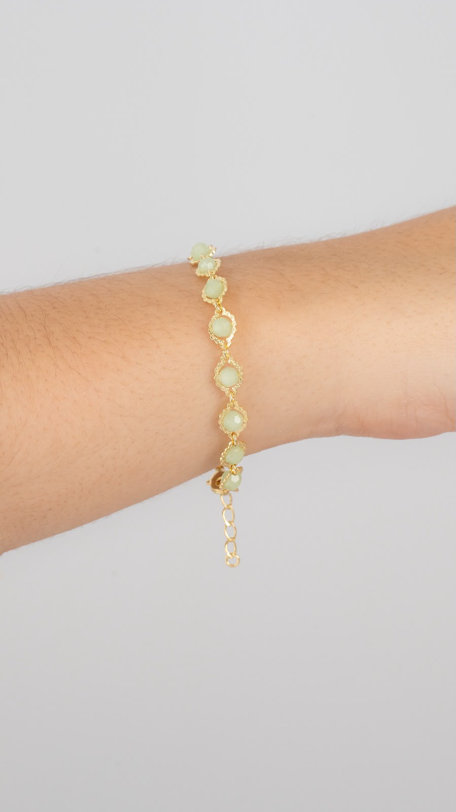 Pulseras Sweet Lemon 16 Cms + Extensor — Oro Laminado