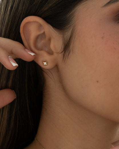 Aretes topo Quadra Crystal 4mm