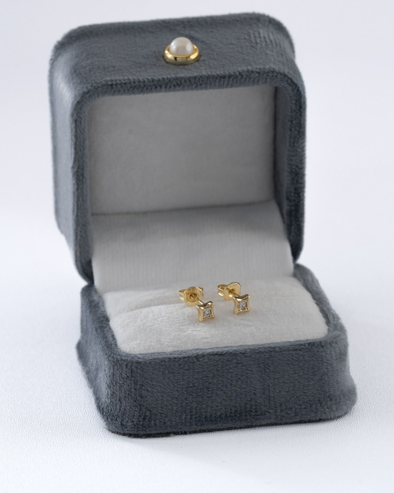 Aretes topo Quadra Crystal 4mm